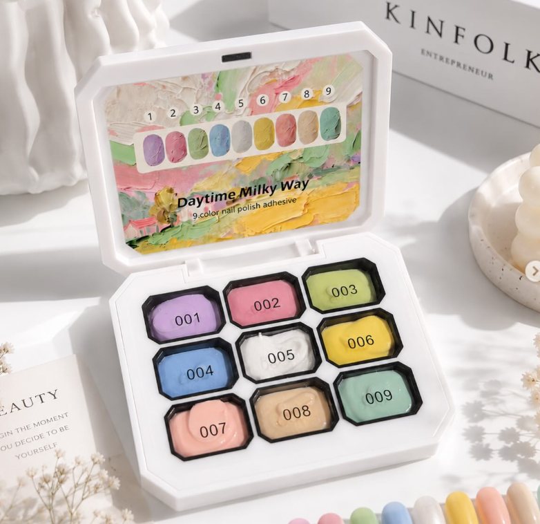 Paleta de cores para unhas Daytime Milky Way